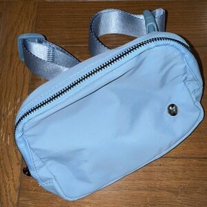 NEW Halara Steel‎ Blue Casual Athleisure Waist Bag Fanny Pack Belt Bag